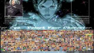 mugen screenpack memorial y coruscation fusionados 1300 char y mas [upl. by Eilram]