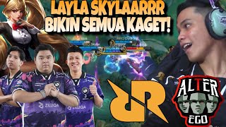 SKYLAR LAYLA  META LAYLA BERTEBARAN DIRANKED  RRQ HOSHI VS ALTER EGO X  ESL SPS MATCH 1 [upl. by Aivekal]