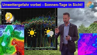 Unwetter vorbei Unruhe bleibt noch dann schönere MaiTage Wettervorhersage 0312052024 [upl. by Gracia400]