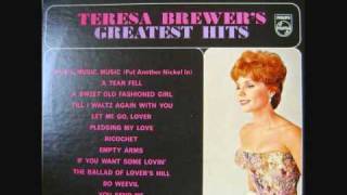 Teresa Brewer  Pledging My Love 1962 [upl. by Blase]