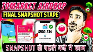 Tomarket Airdrop Claim Final Step  Tomarket Airdrop Snapshot Task [upl. by Symons]