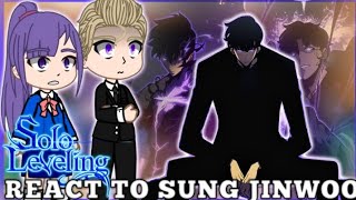 solo leveling react to sung jin woo Part  1  GCRV [upl. by Eimorej]