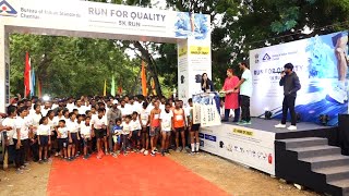 Bureau of Indian Standards conducted Manak Mahotsav 5 KM Run for Quality [upl. by Hnahc]