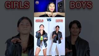 GIRLS VS BOYS DANCE 16 song dance short [upl. by Llenreb]