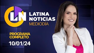 LATINA EN VIVO EDICIÓN MEDIODÍA  MIÉRCOLES 10 DE ENERO DE 2024 [upl. by Aivila395]