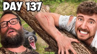 I Survived 137 Days on a MrBeast Challenge [upl. by Tigirb]