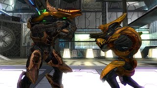 Halo 4 Elites VS Halo Reach Elites [upl. by Qerat]