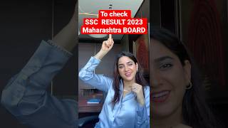 SSC RESULT 2023 Maharashtra board  10th class result date  official website youtubeshorts shorts [upl. by Arobed]