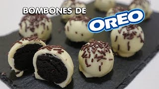 Trufas o Bombones de Oreo  Con solo 3 ingredientes [upl. by Arbua]