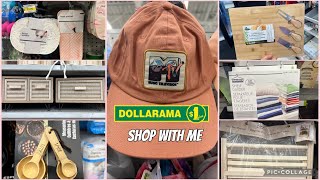 NEW FINDS AT DOLLARAMA  DOLLARAMA SHOP WITH ME  JULY 152024 [upl. by Nadbus]