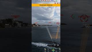 🇸🇪👉destroyer Dalarna worldofwarships [upl. by Leahcam]