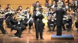 Haydn Concerto by Lertkiat w Bangkok Symphony mvt I [upl. by Nayd]