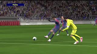 Barcelona Vs Villarreal 51 All Goals amp Highlights 2024 efootball Gameplay [upl. by Egdirdle]