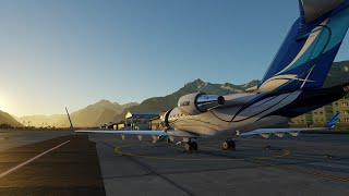 Hot Start Challenger 650  FLRZRH  XPlane 12  VATSIM [upl. by Dominus]