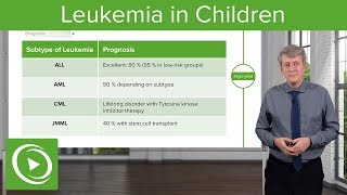 Leukemia in Children – Pediatrics  Lecturio [upl. by Aissirac923]