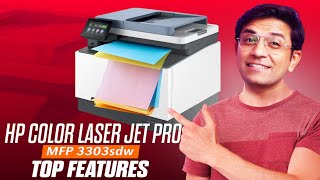 Best Color and Mono HP LaserJet Printers for Home amp Office HP Color LaserJet Pro Printer 3303sdw [upl. by Llenrod363]