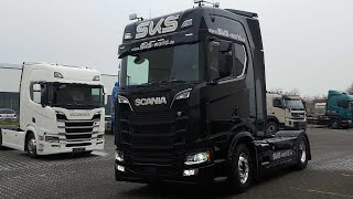 SKS GmbH Schröder Kießling Spedition  Neue Scania Generation überzeugt mit einfachem Handling [upl. by Siekram543]