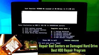 How to Repair Bad Sectors on Damaged Hard Drive Best HDD Repair Program Easy Tutorial [upl. by Ehcram604]