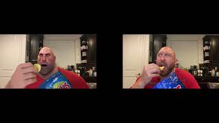 Heavy vs Ryback eats Chips [upl. by Ymirej]