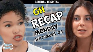 General Hospital Recap  Monday 92324 Portia Rigged Test and Molly With Another Man gh [upl. by Elias]