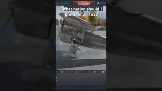 Warthunder what air nation should I grind first [upl. by Nolan]