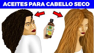 6 MEJORES ACEITES PARA CABELLO SECO y Maltratado 💜 TRATAMIENTO CASERO PARA UN PELO LARGO Y SANO [upl. by Starlene]