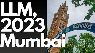 Mumbai University Admission LLM Form 2023 Mumbai university llm  llm mumbaiuniversityexamnews [upl. by Lilac]