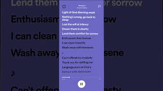 Crystal Castles  Kerosene Lyrics spotify spotifylyrics [upl. by Peatroy]