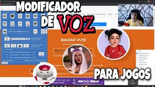 O MELHOR MODIFICADOR DE VOZ PARA GTA RP  VOZ DE MULHER HOMEM COCUDO E OUTROS [upl. by Annelise]