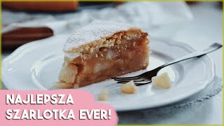 Przepis na IDEALNĄ SZARLOTKĘ na kruchym cieście  Sugarlady [upl. by Yerfoeg480]