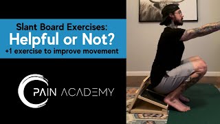 Slant Board Squat Helpful or Not [upl. by Edbert]