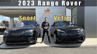 2023 Range Rover Sport versus Velar [upl. by Ainegue]