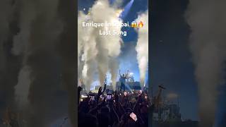 Enrique Iglesias Last Song Performing Live in Dubai at Coca Cola Arena shorts youtubeshorts music [upl. by Willyt]