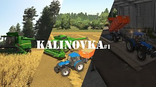 Farming Simulator 22 I Dziadzio Naujas Ukis I KALINOVKA 1 [upl. by Artiek]