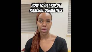 👄How to get rid of Perioral Dermatitis naturally at home 🏠 perioraldermatitis dermatitis eczema [upl. by Eilrak279]