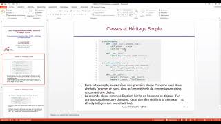 Cours n°5 Programmation Orientée Objet avec Python [upl. by Iaw264]