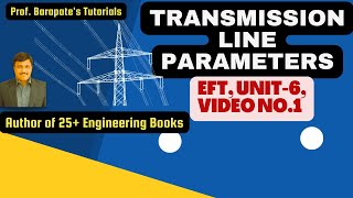 Transmission Line Parameters Derivations [upl. by Haraz]