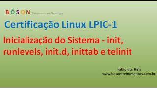 Inicialização init runlevels initd inittab e telinit  Linux Debian [upl. by Burner]