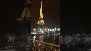 Paris Bateaux Mouches travel rek shorts parisnight eiffeltower франция paris france [upl. by Hsepid]