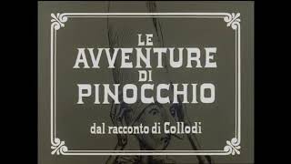 Le Avventure Di Pinocchio  Manfredi  Sigla del Film di Luigi Comencini 1972 RAI [upl. by Asek]