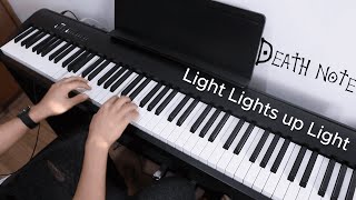 Death Note  Light Lights up Light Piano [upl. by Arahas]