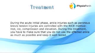 Physiotherapy for Peroneus Brevis Tendon Injury  Perth Physio Clinic  Popular Physio in Perth [upl. by Brinkema]