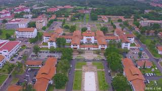 Legon University Ghana from the Sky [upl. by Neltiak]