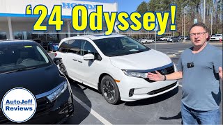 2024 Honda Odyssey Elite Inside amp Out  Is this the Best Minivan [upl. by Kurland]