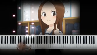 Karakai Jouzu no Takagisan Season 2 Background Music Piano cover [upl. by Dane392]