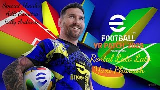 GRAFIK MENUTHEMA EFOOTBALL 2025 VR PATCH DP9 [upl. by Xavler839]