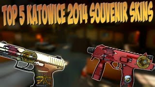 Top 5 Katowice 2014 Souvenir Skins [upl. by Engelbert858]