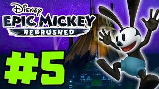 TOMORROW CITY  Epic Mickey Rebrushed Gameplay Walkthrough Part 5 [upl. by Gathers]