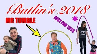 BUTLINS MINEHEAD 2018 SPECIAL  JUST FOR TOTS MR TUMBLE AND BEACH FUN [upl. by Ahsrav]