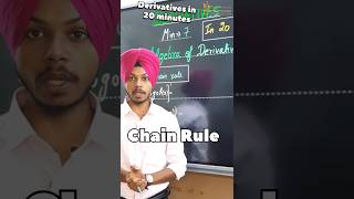 Chain Rule Secrets Power Functions amp Angles – 7Minute Mastery from Derivative in 20 Min maths [upl. by Nahtonoj]